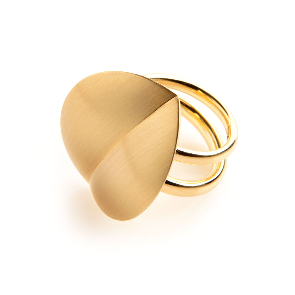 Mirte collectie, ring LEAF