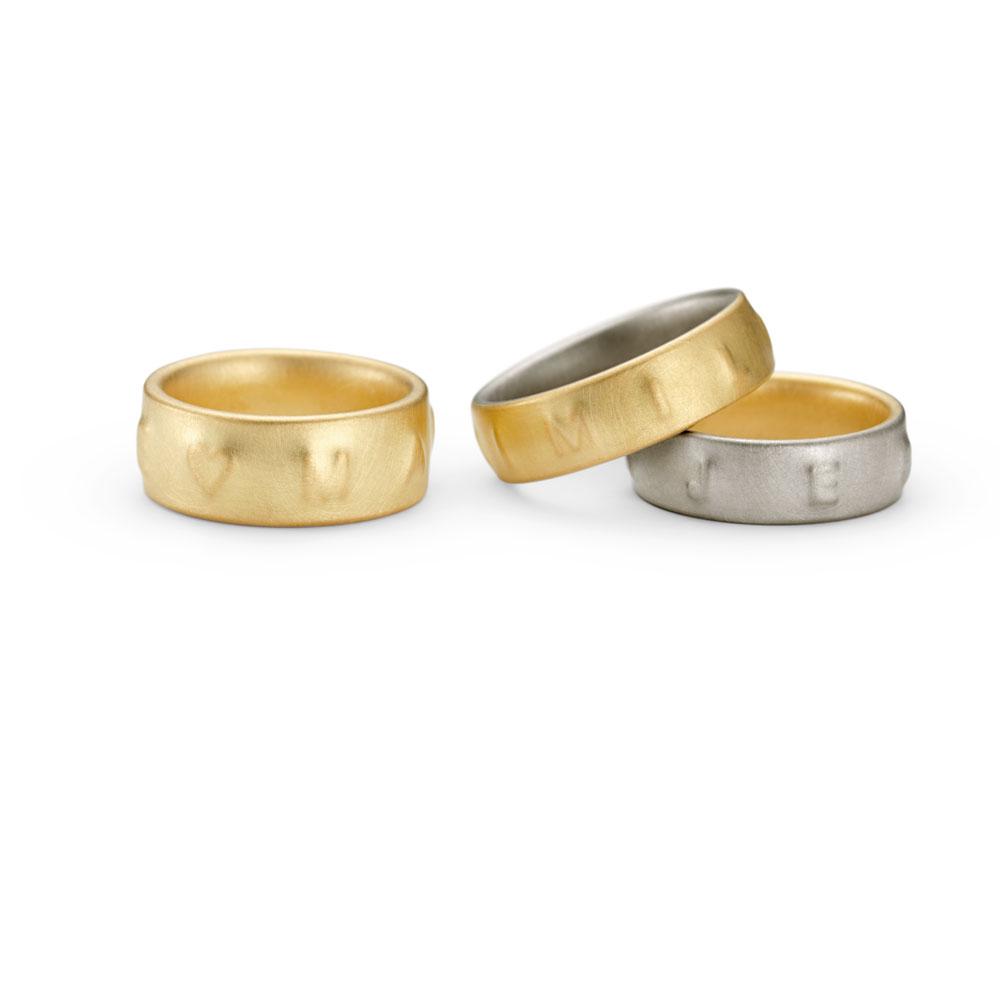 wedding rings, Signum, Mirte Edelsmederij